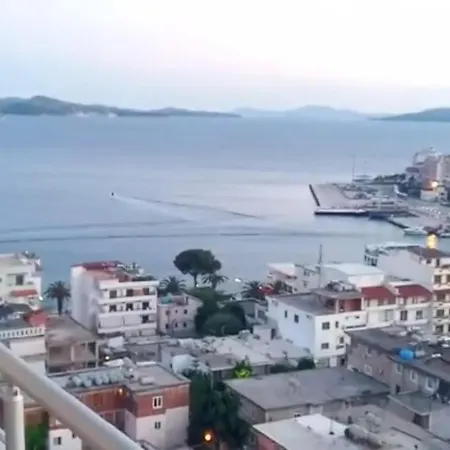 Diam Apartament-sea View In Lägenhet Sarandë